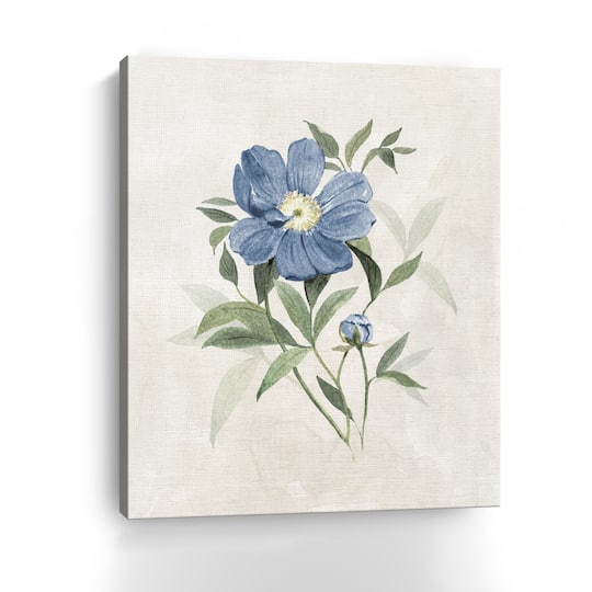 Farmhouse Periwinkle III Canvas Giclee